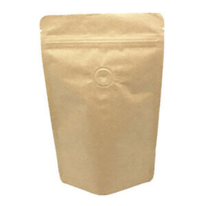 50 unidades de Bolsas kraft 250g con Válvula