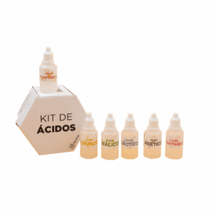 Kit de ácidos para entrenamiento y evaluación de café