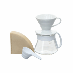 Coffee Server Set - Kit completo V60 Acrílico 02 blanco
