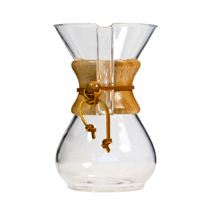 Chemex 6 Tazas cuello madera
