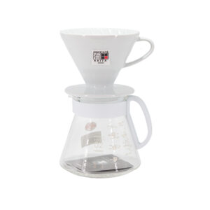Coffee Server Set - Kit completo V60 cerámico 02 blanco XVDD-W