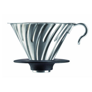 Dripper V60 Metálico Plateado