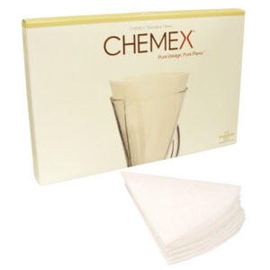 Filtros de papel para Chemex 3 Tazas