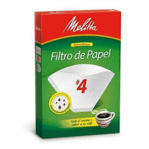 Filtro Papel Cafetera Melitta N° 4 - 30 unidades